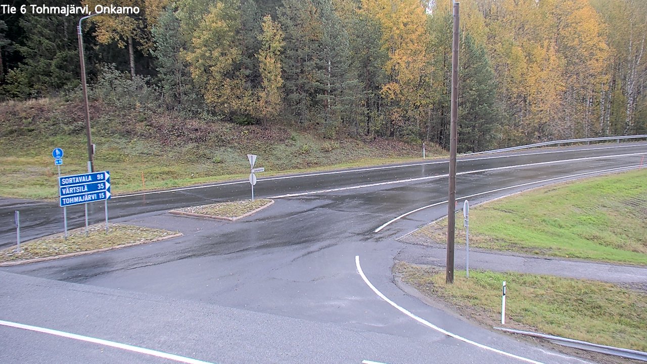Weather Camera Image Road 6 Tohmajärvi, Onkamo, Tohmajärvi, Pohjois-Karjala