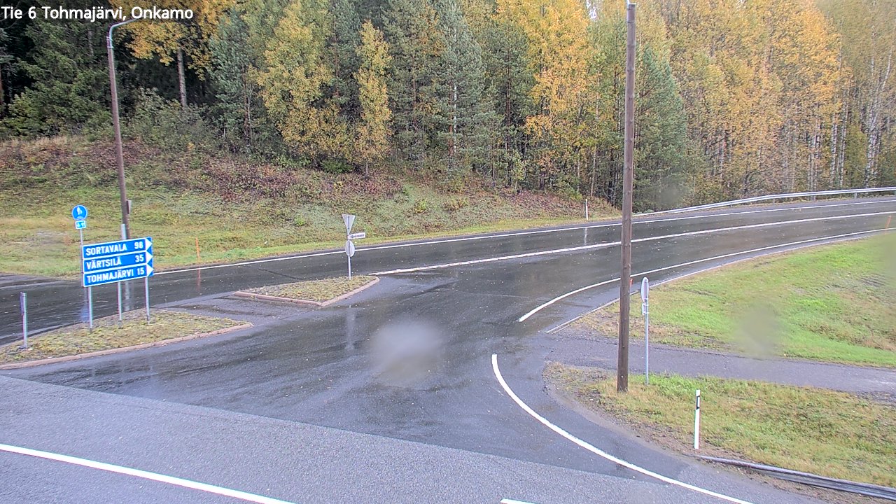 Weather Camera Image Road 6 Tohmajärvi, Onkamo, Tohmajärvi, Pohjois-Karjala