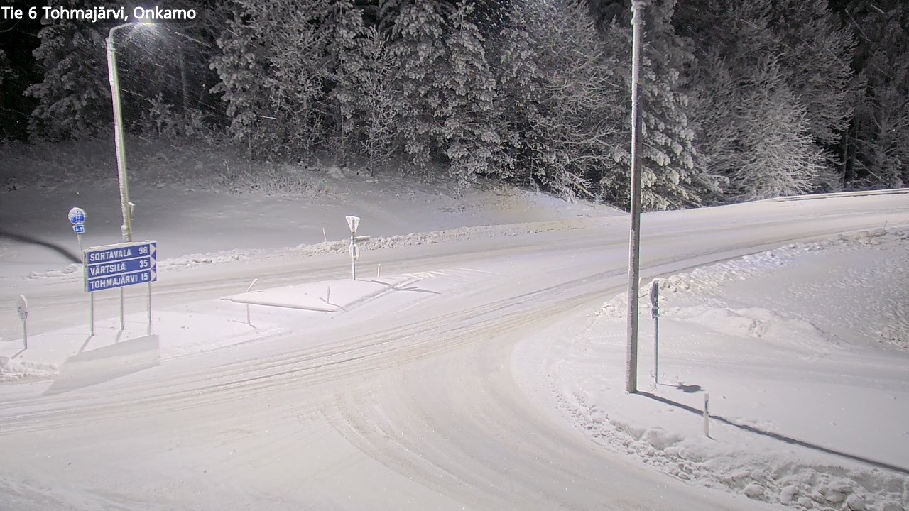 Kelikamerat Kuva Tie 6 Tohmajärvi, Onkamo, Tohmajärvi, Pohjois-Karjala