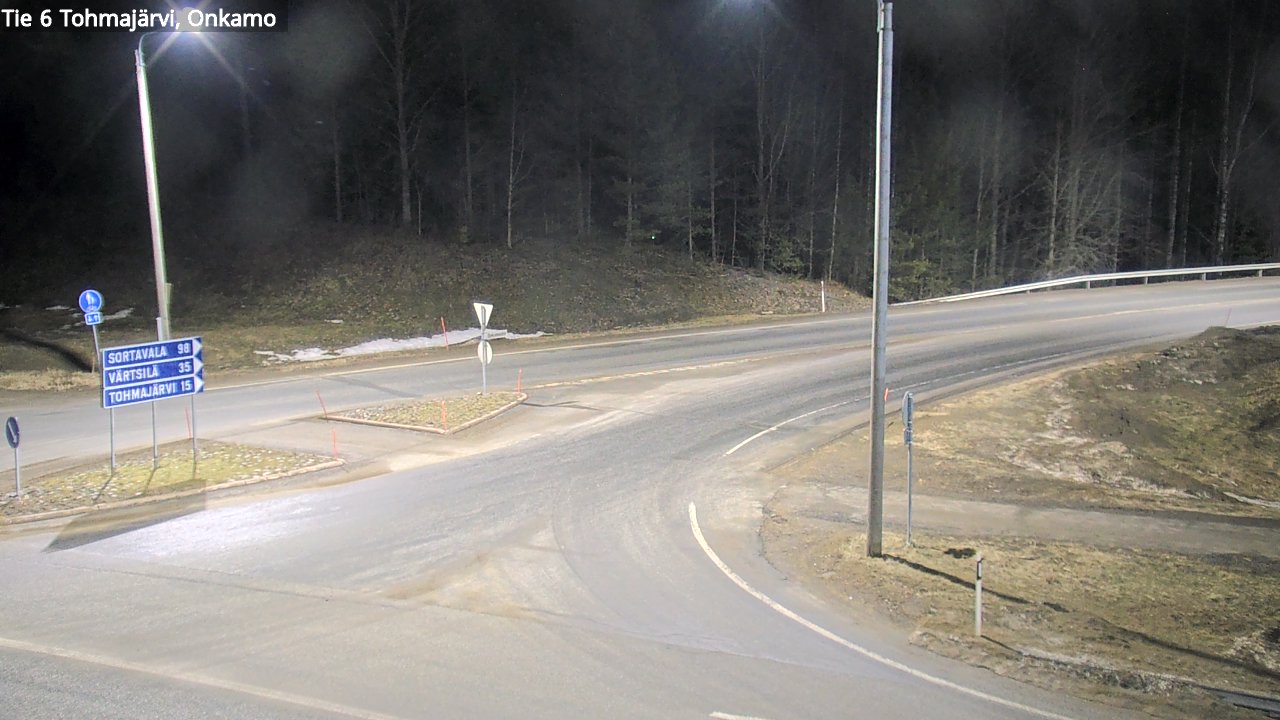 Kelikamerat Kuva Tie 6 Tohmajärvi, Onkamo, Tohmajärvi, Pohjois-Karjala