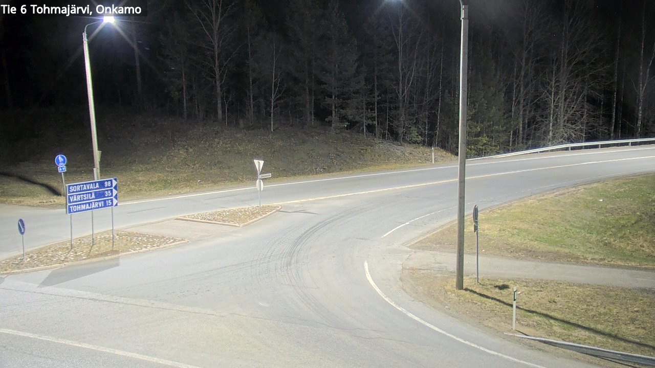 Weather Camera Image Road 6 Tohmajärvi, Onkamo, Tohmajärvi, Pohjois-Karjala