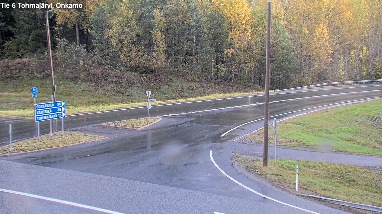 Weather Camera Image Road 6 Tohmajärvi, Onkamo, Tohmajärvi, Pohjois-Karjala