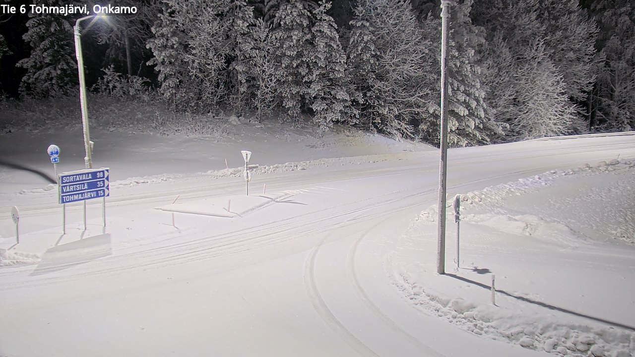 Kelikamerat Kuva Tie 6 Tohmajärvi, Onkamo, Tohmajärvi, Pohjois-Karjala