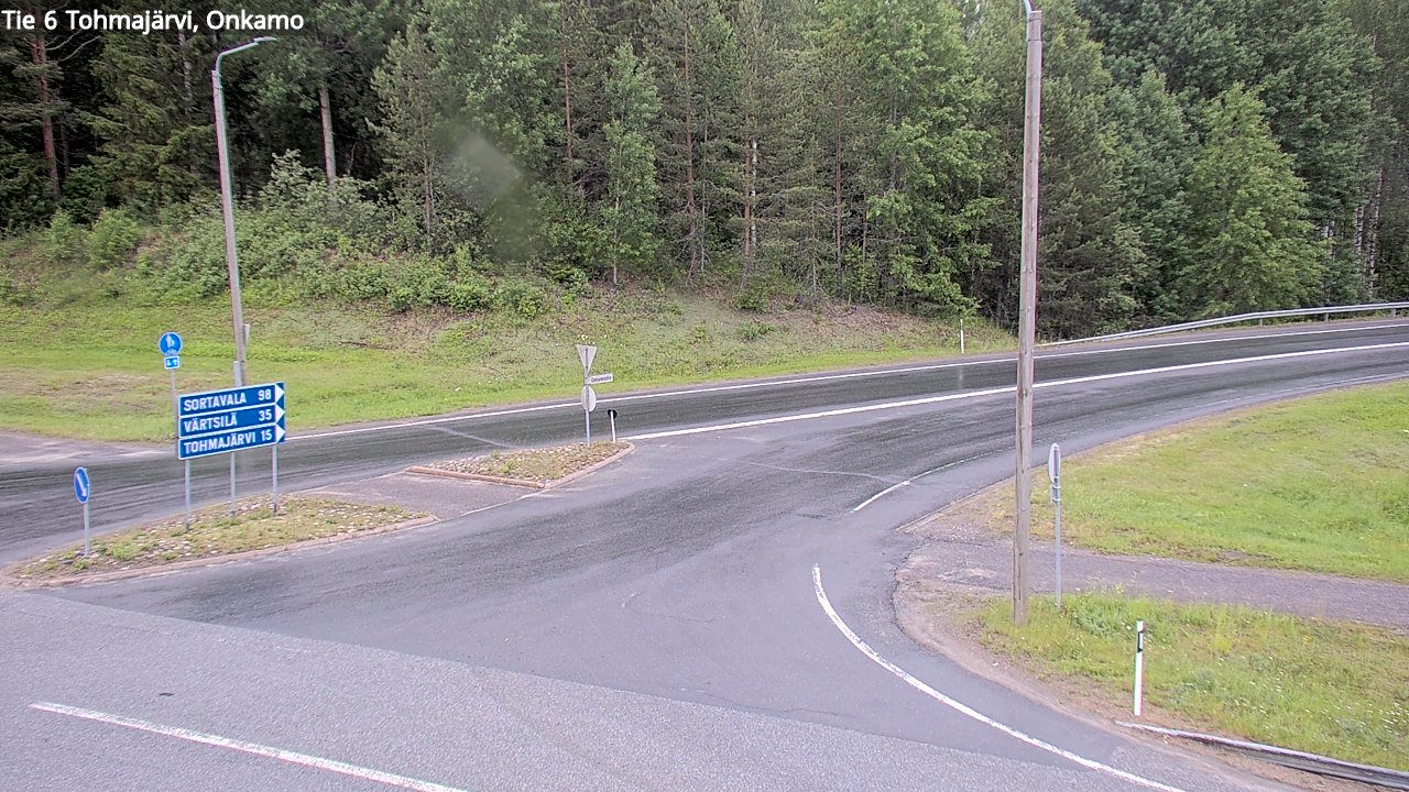 Weather Camera Image Road 6 Tohmajärvi, Onkamo, Tohmajärvi, Pohjois-Karjala