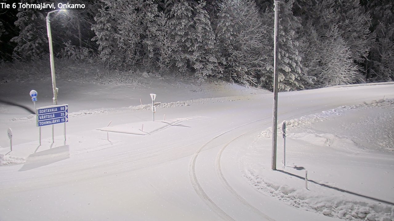 Kelikamerat Kuva Tie 6 Tohmajärvi, Onkamo, Tohmajärvi, Pohjois-Karjala