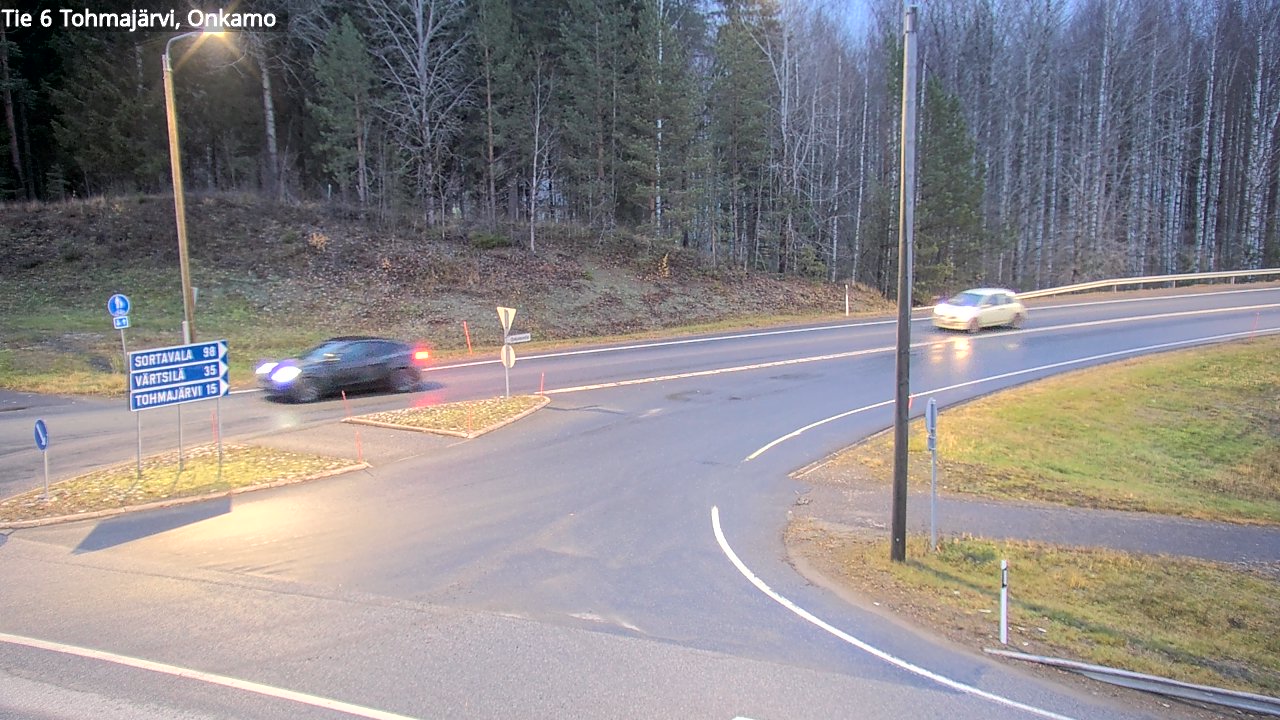 Kelikamerat Kuva Tie 6 Tohmajärvi, Onkamo, Tohmajärvi, Pohjois-Karjala