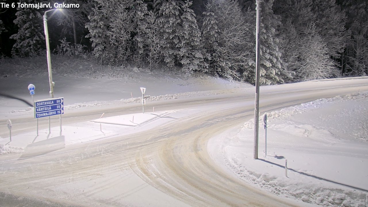 Kelikamerat Kuva Tie 6 Tohmajärvi, Onkamo, Tohmajärvi, Pohjois-Karjala