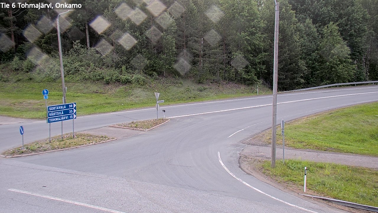 Weather Camera Image Road 6 Tohmajärvi, Onkamo, Tohmajärvi, Pohjois-Karjala
