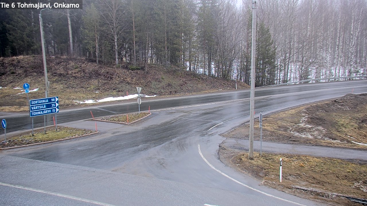 Kelikamerat Kuva Tie 6 Tohmajärvi, Onkamo, Tohmajärvi, Pohjois-Karjala
