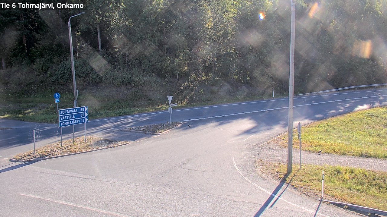 Weather Camera Image Väg 6 Tohmajärvi, Onkamo, Tohmajärvi, Pohjois-Karjala