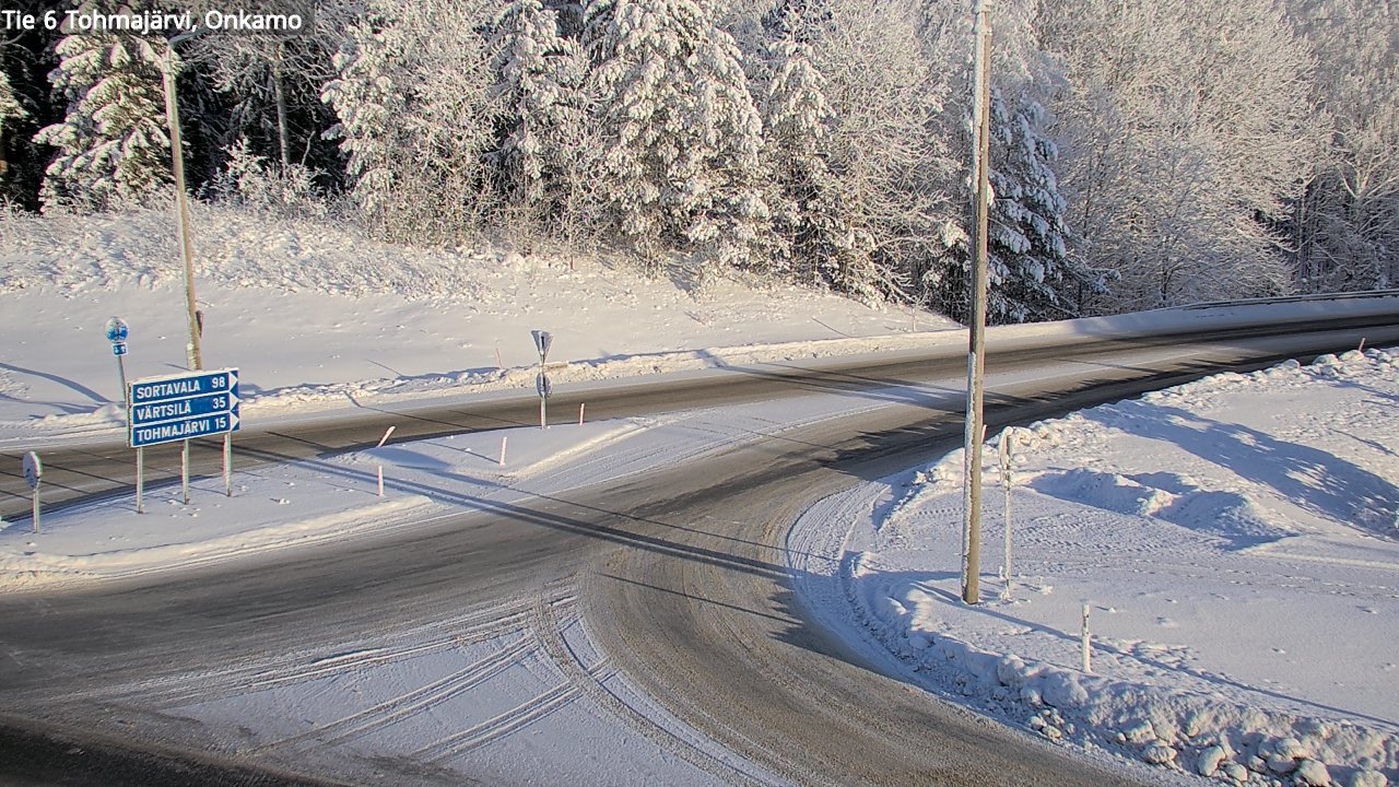 Kelikamerat Kuva Tie 6 Tohmajärvi, Onkamo, Tohmajärvi, Pohjois-Karjala
