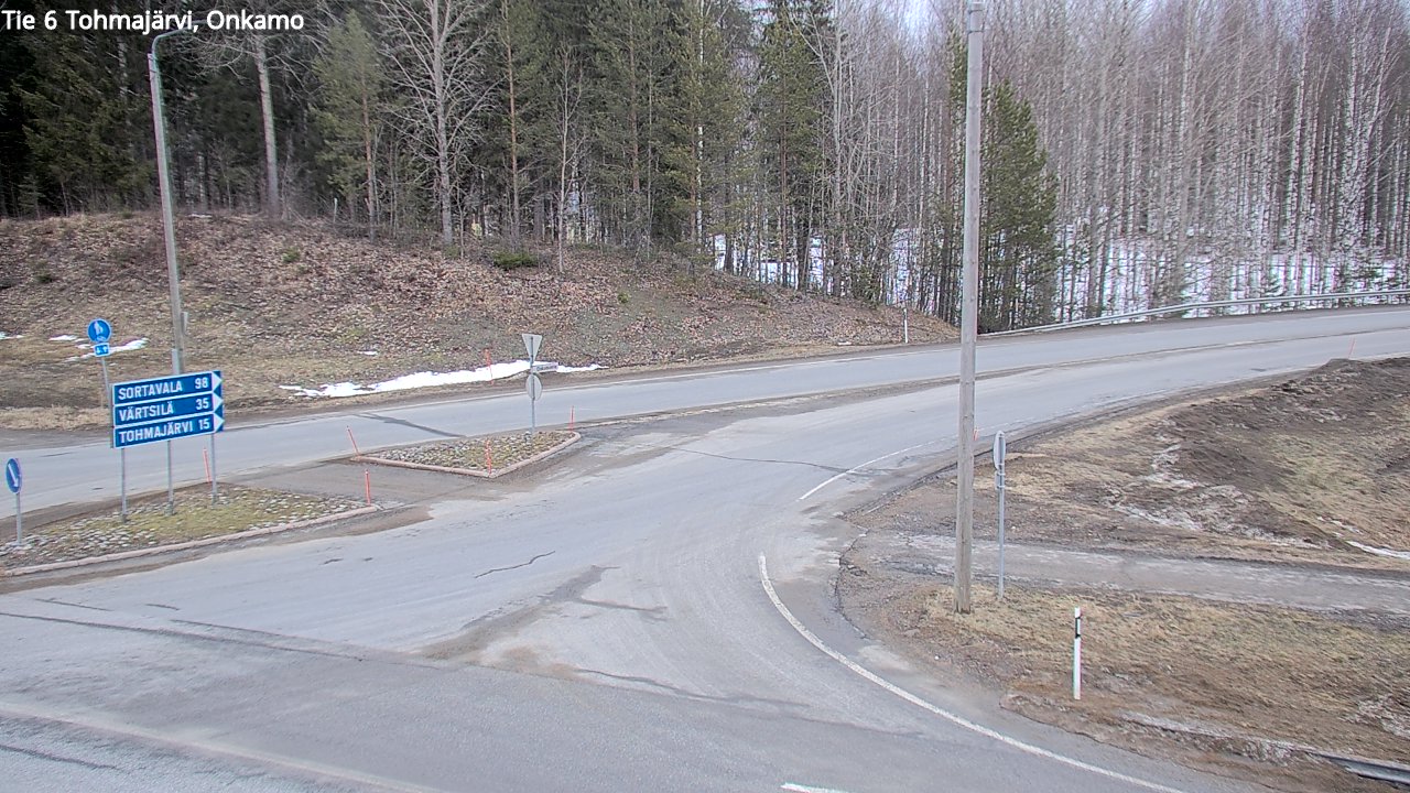 Kelikamerat Kuva Tie 6 Tohmajärvi, Onkamo, Tohmajärvi, Pohjois-Karjala