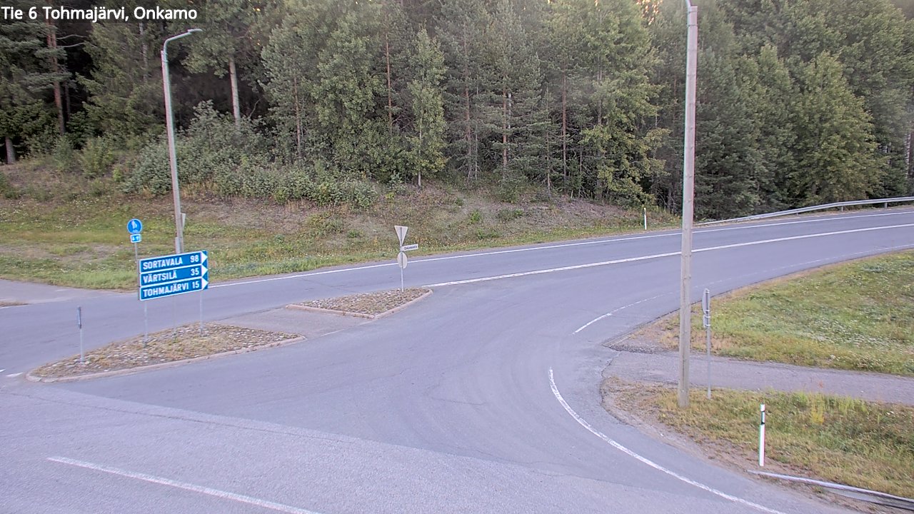 Kelikamerat Kuva Tie 6 Tohmajärvi, Onkamo, Tohmajärvi, Pohjois-Karjala