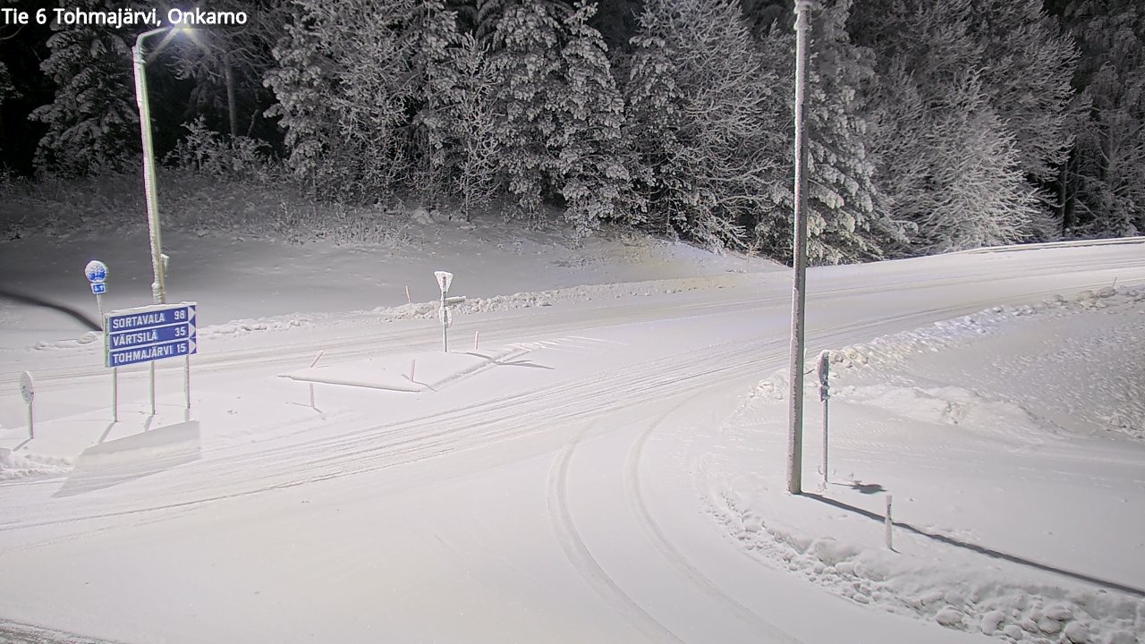 Kelikamerat Kuva Tie 6 Tohmajärvi, Onkamo, Tohmajärvi, Pohjois-Karjala