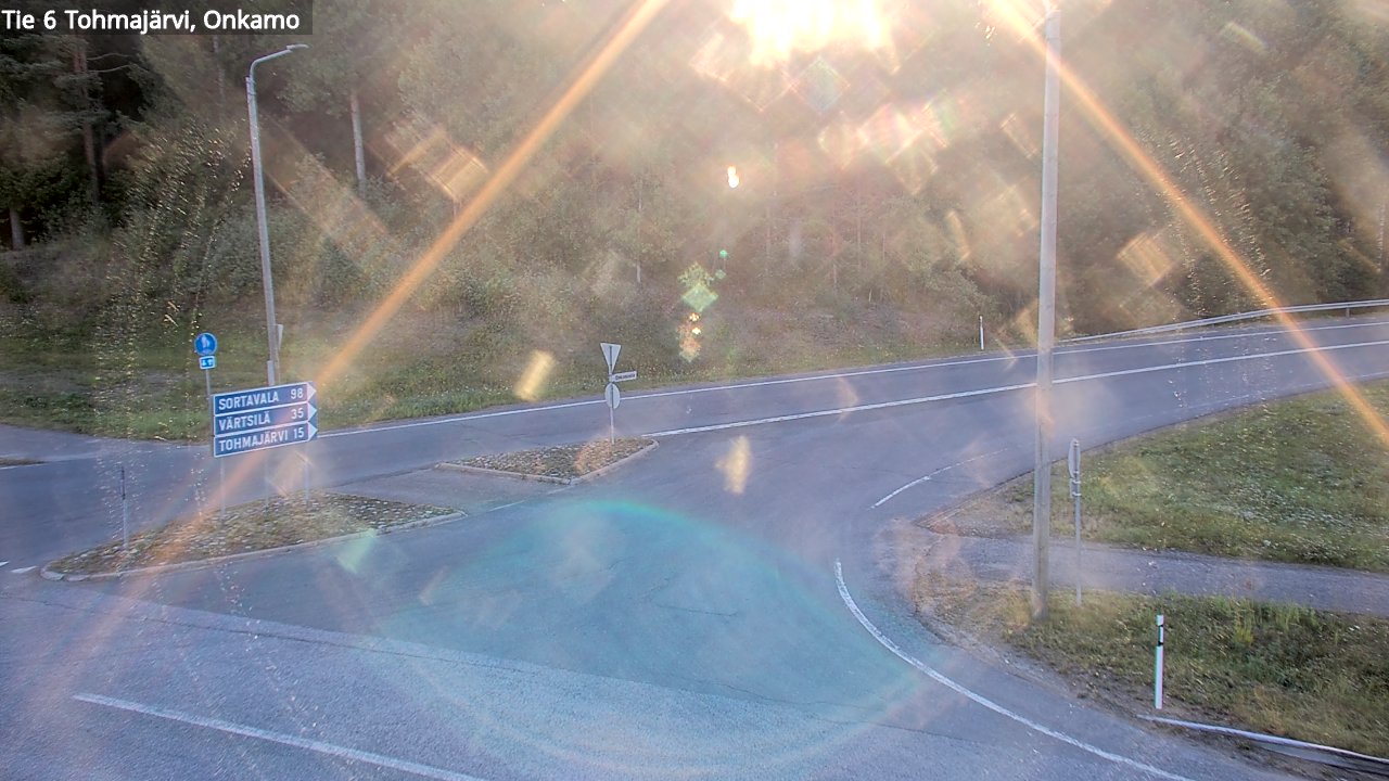 Weather Camera Image Väg 6 Tohmajärvi, Onkamo, Tohmajärvi, Pohjois-Karjala