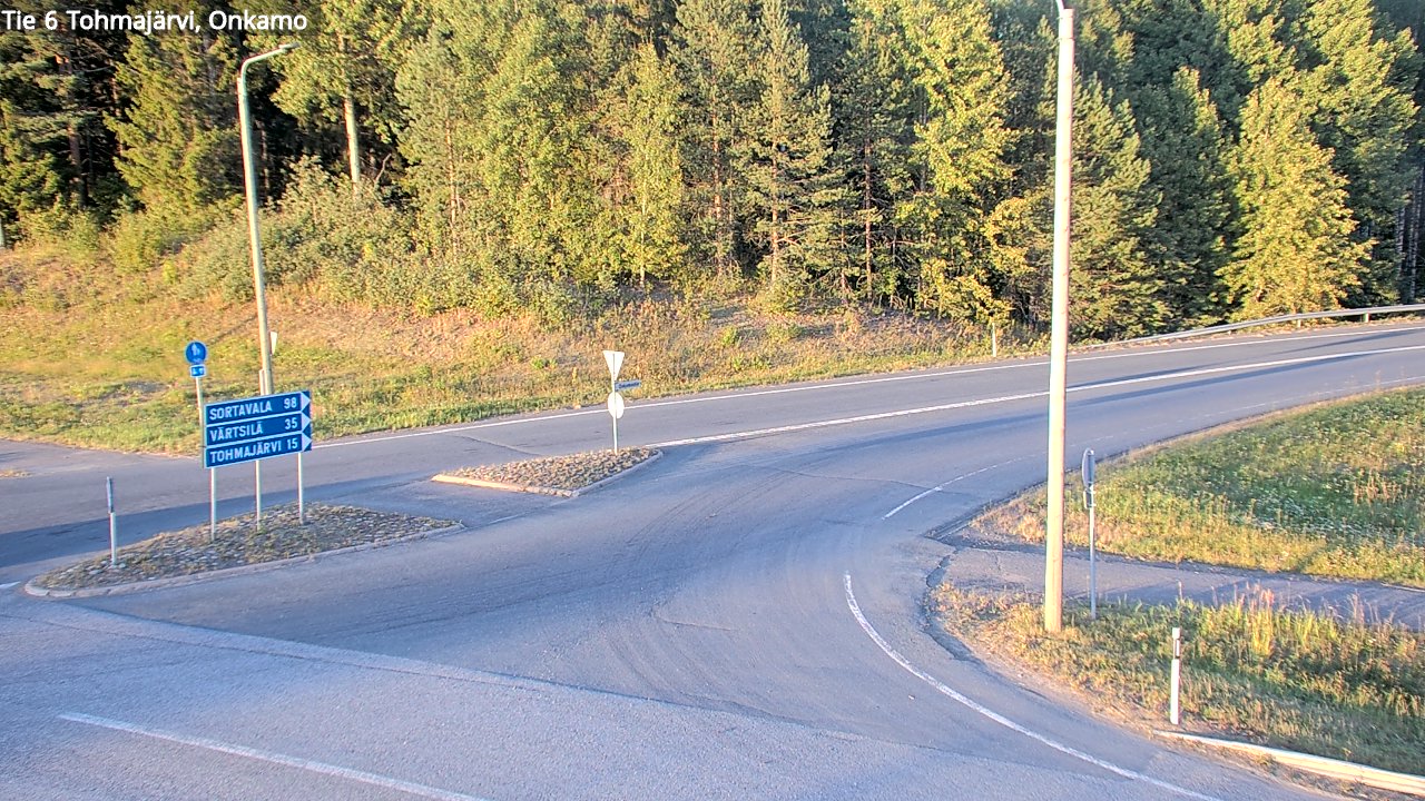 Kelikamerat Kuva Tie 6 Tohmajärvi, Onkamo, Tohmajärvi, Pohjois-Karjala