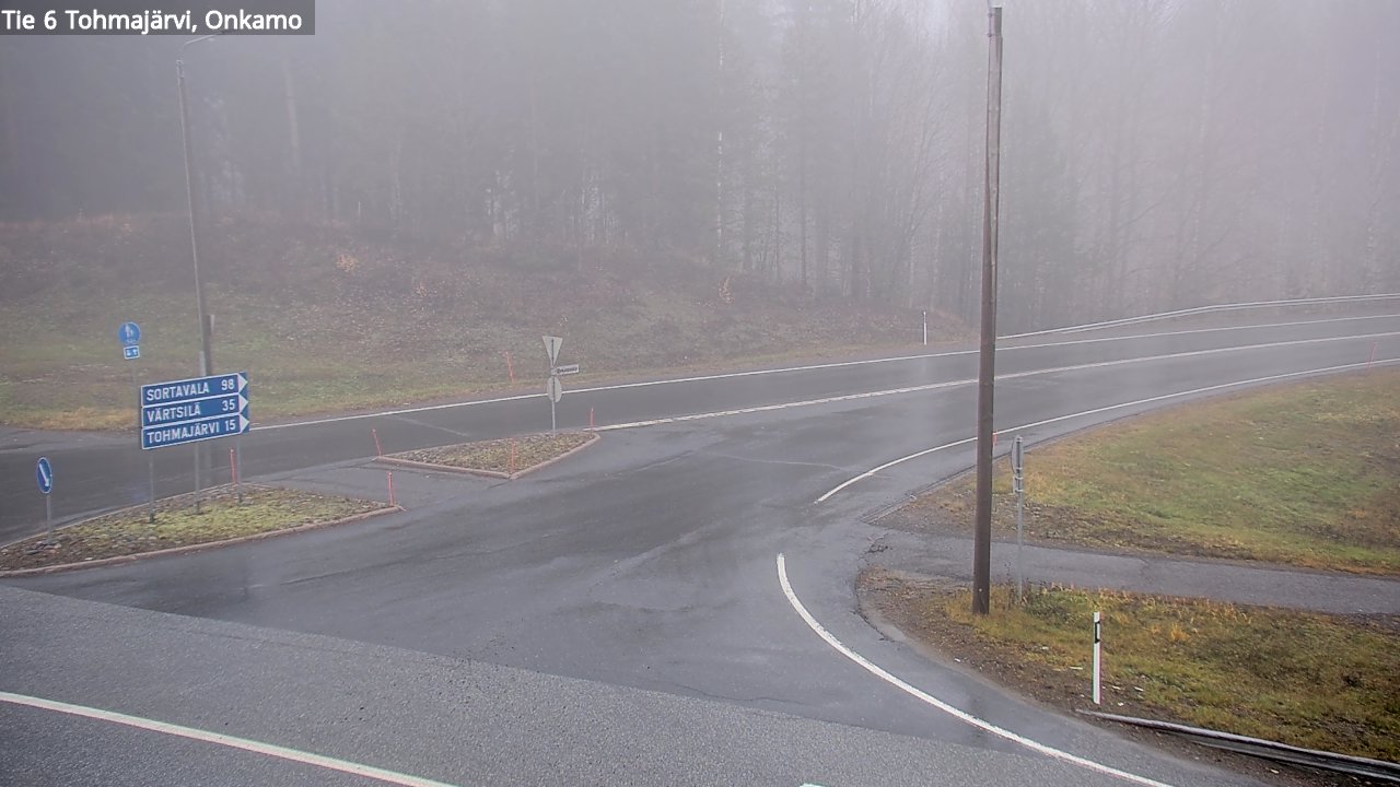 Kelikamerat Kuva Tie 6 Tohmajärvi, Onkamo, Tohmajärvi, Pohjois-Karjala