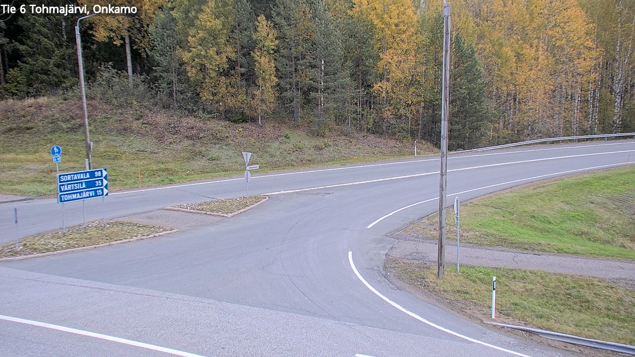 Weather Camera Image Road 6 Tohmajärvi, Onkamo, Tohmajärvi, Pohjois-Karjala