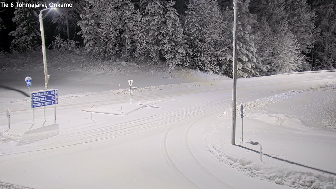 Kelikamerat Kuva Tie 6 Tohmajärvi, Onkamo, Tohmajärvi, Pohjois-Karjala