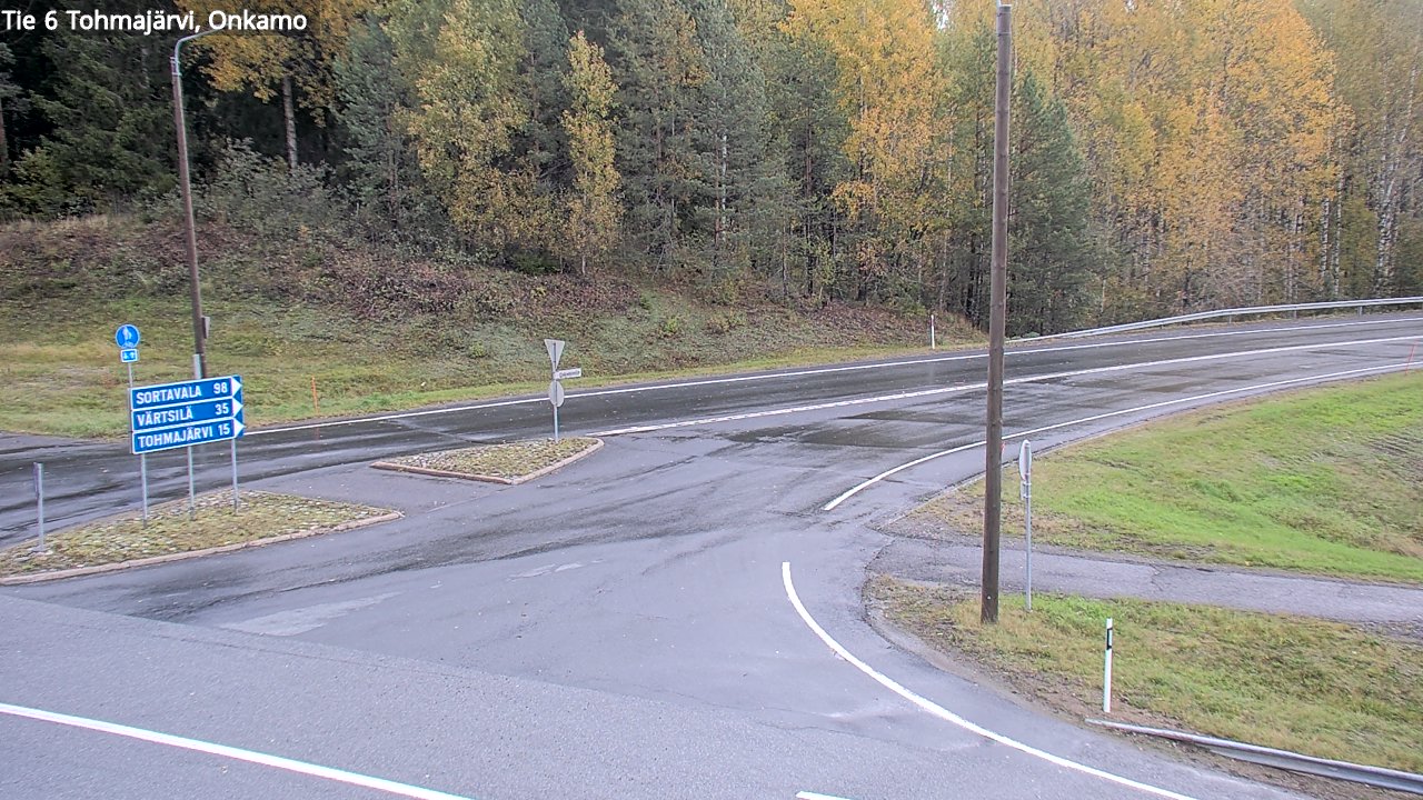 Weather Camera Image Road 6 Tohmajärvi, Onkamo, Tohmajärvi, Pohjois-Karjala