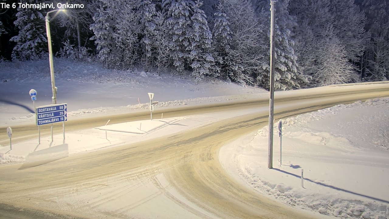 Kelikamerat Kuva Tie 6 Tohmajärvi, Onkamo, Tohmajärvi, Pohjois-Karjala