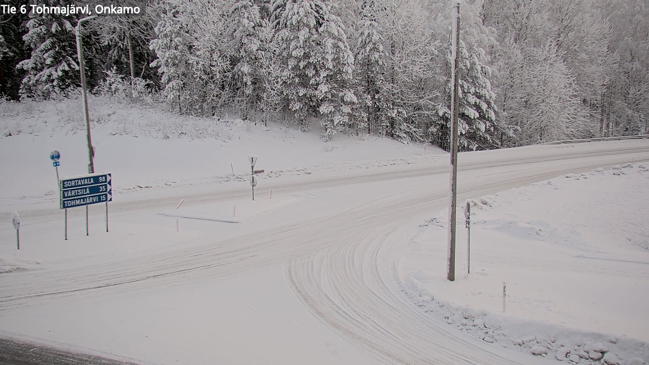 Kelikamerat Kuva Tie 6 Tohmajärvi, Onkamo, Tohmajärvi, Pohjois-Karjala