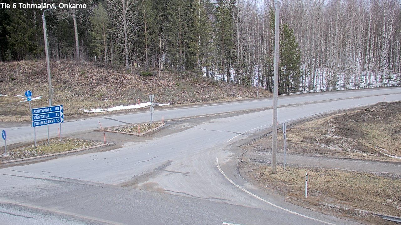 Kelikamerat Kuva Tie 6 Tohmajärvi, Onkamo, Tohmajärvi, Pohjois-Karjala