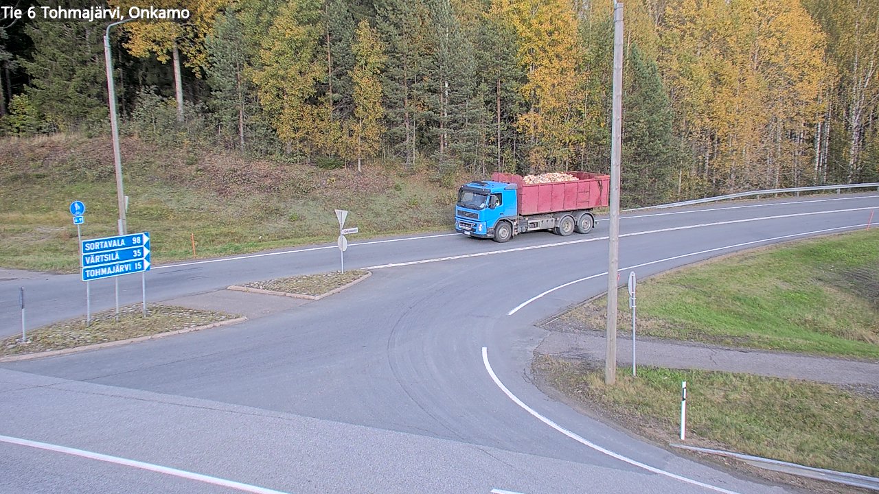 Kelikamerat Kuva Tie 6 Tohmajärvi, Onkamo, Tohmajärvi, Pohjois-Karjala