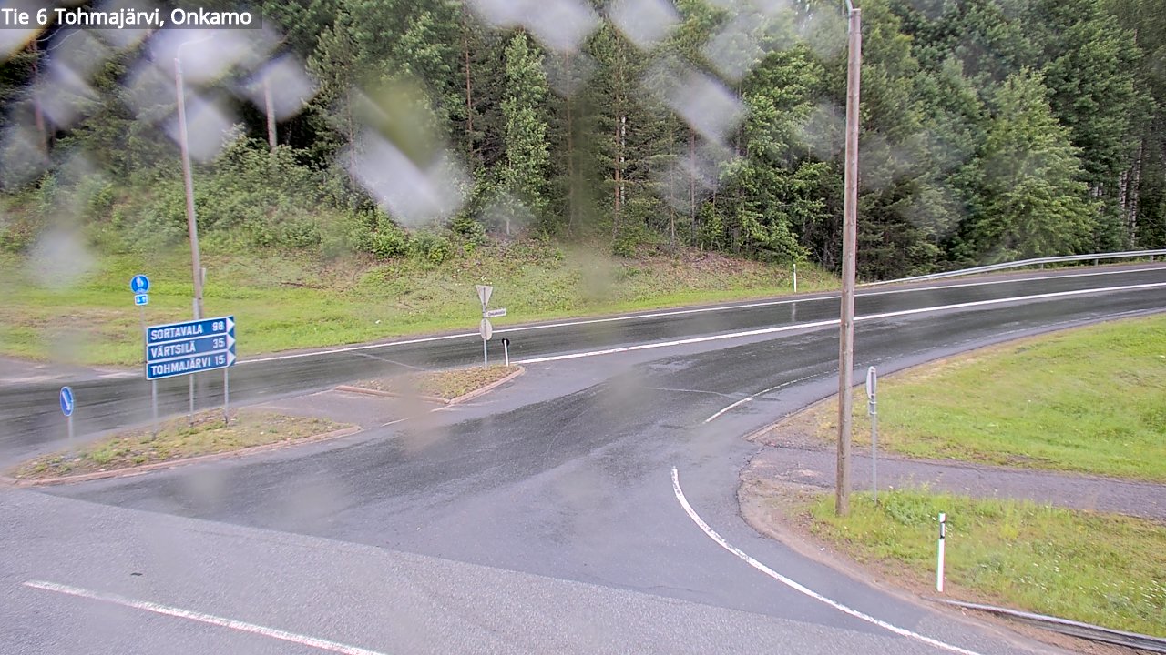 Weather Camera Image Road 6 Tohmajärvi, Onkamo, Tohmajärvi, Pohjois-Karjala