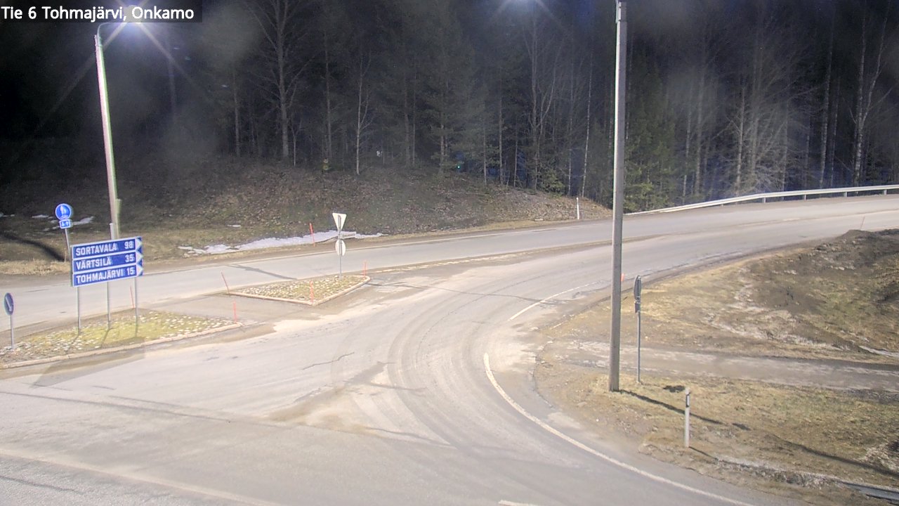 Kelikamerat Kuva Tie 6 Tohmajärvi, Onkamo, Tohmajärvi, Pohjois-Karjala