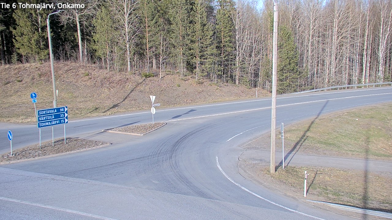 Weather Camera Image Road 6 Tohmajärvi, Onkamo, Tohmajärvi, Pohjois-Karjala