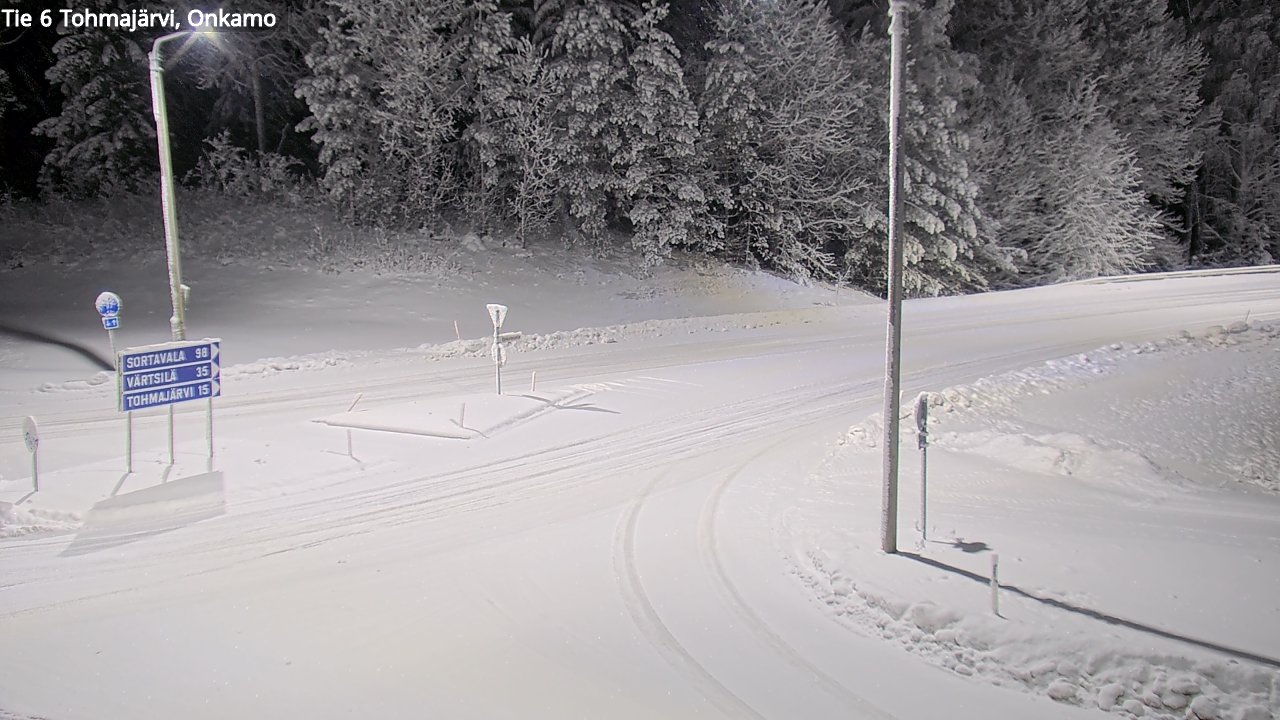 Kelikamerat Kuva Tie 6 Tohmajärvi, Onkamo, Tohmajärvi, Pohjois-Karjala