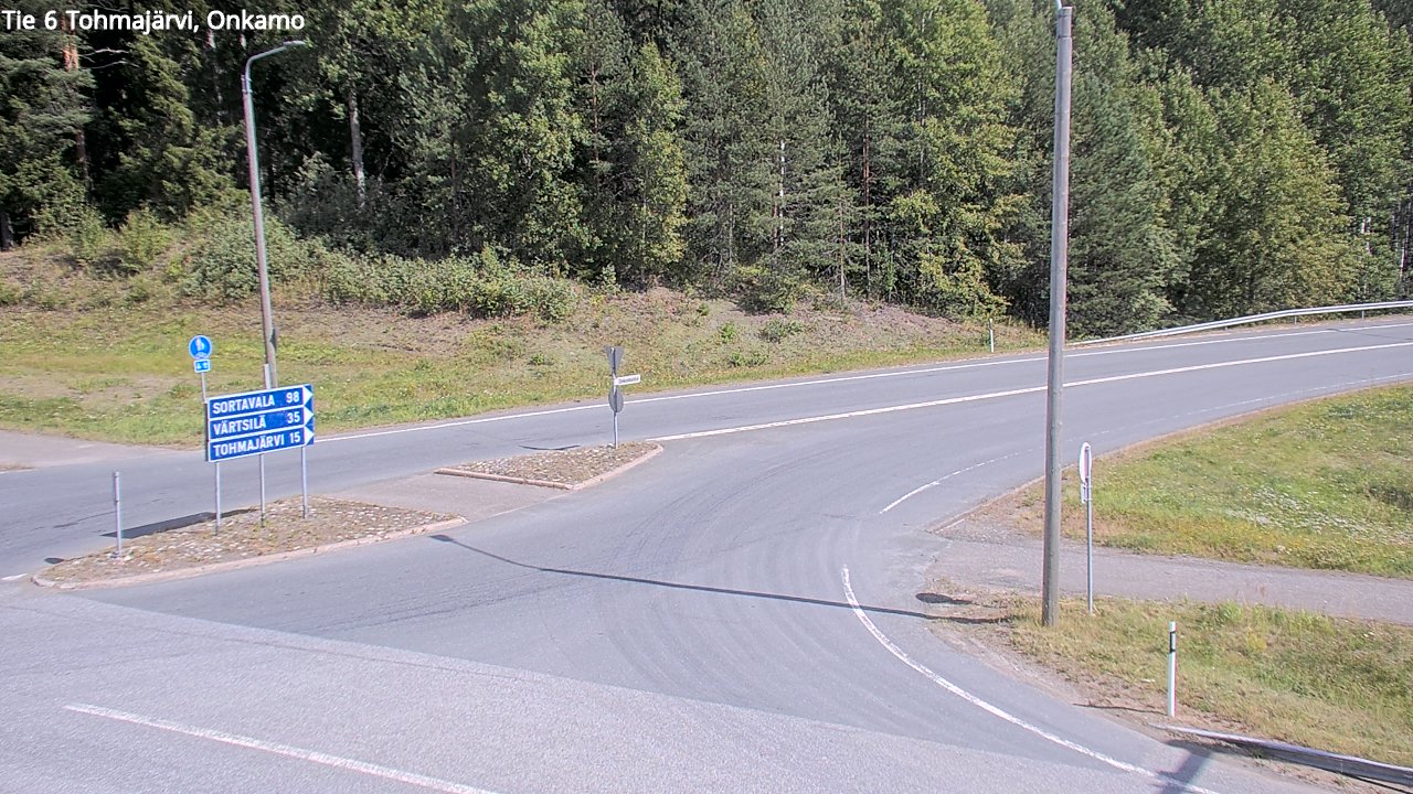 Kelikamerat Kuva Tie 6 Tohmajärvi, Onkamo, Tohmajärvi, Pohjois-Karjala