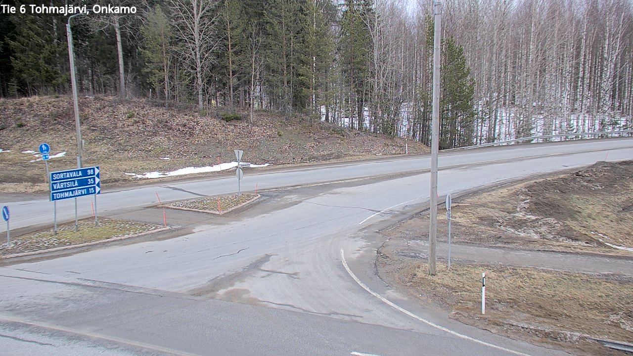 Kelikamerat Kuva Tie 6 Tohmajärvi, Onkamo, Tohmajärvi, Pohjois-Karjala