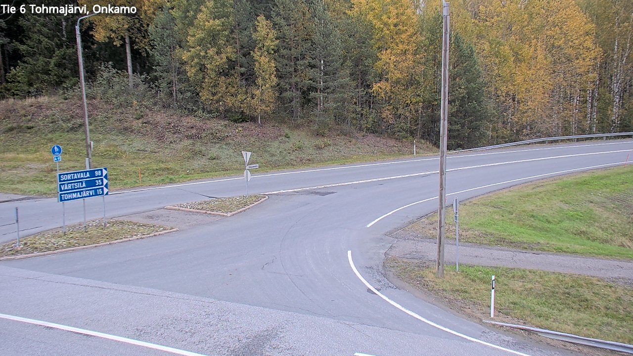 Kelikamerat Kuva Tie 6 Tohmajärvi, Onkamo, Tohmajärvi, Pohjois-Karjala