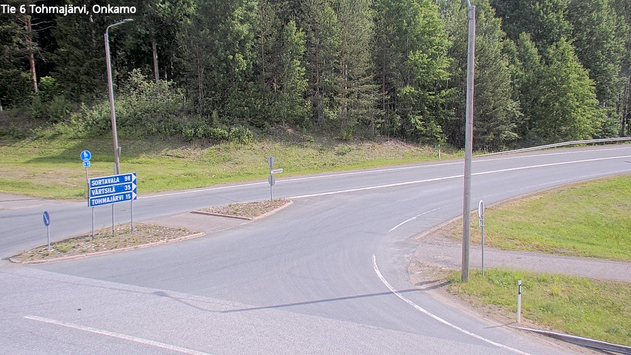Kelikamerat Kuva Tie 6 Tohmajärvi, Onkamo, Tohmajärvi, Pohjois-Karjala