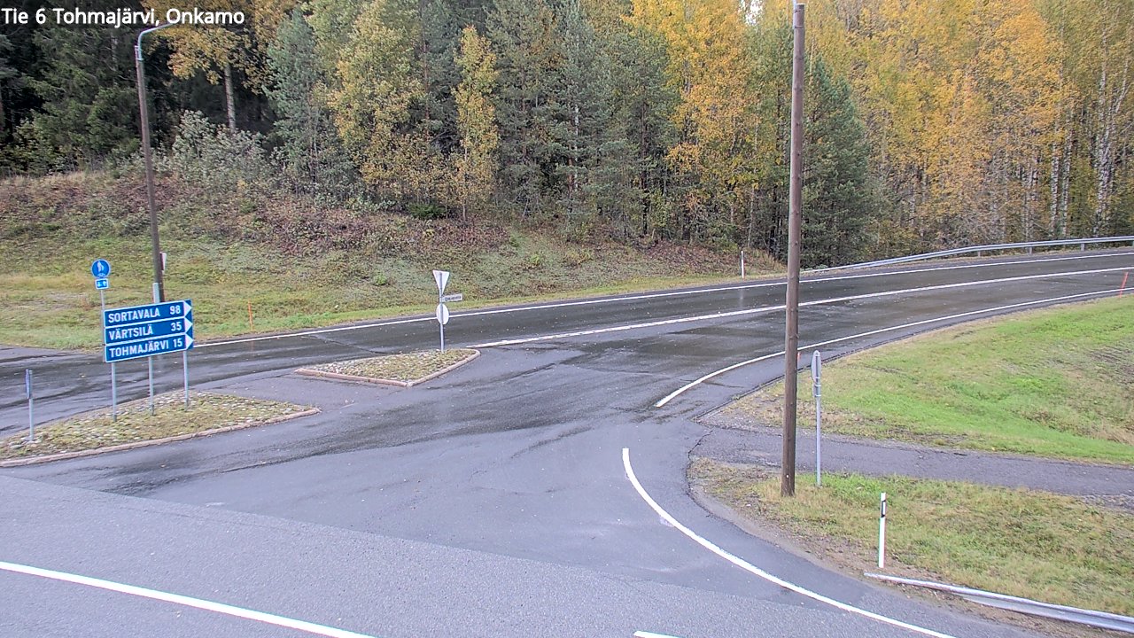 Weather Camera Image Road 6 Tohmajärvi, Onkamo, Tohmajärvi, Pohjois-Karjala