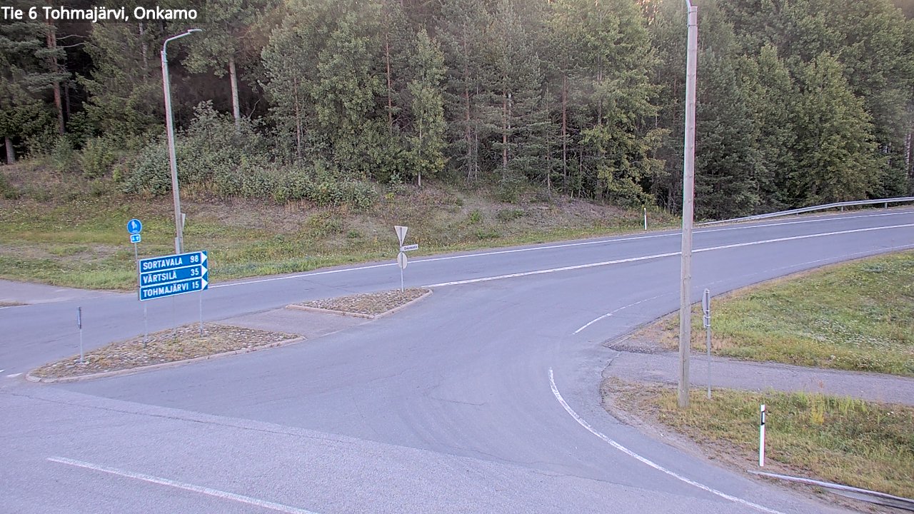 Kelikamerat Kuva Tie 6 Tohmajärvi, Onkamo, Tohmajärvi, Pohjois-Karjala