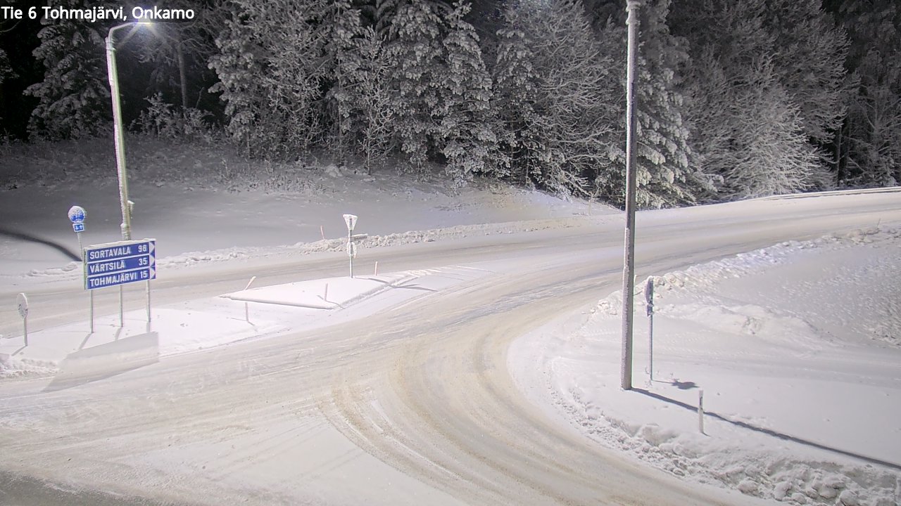 Kelikamerat Kuva Tie 6 Tohmajärvi, Onkamo, Tohmajärvi, Pohjois-Karjala