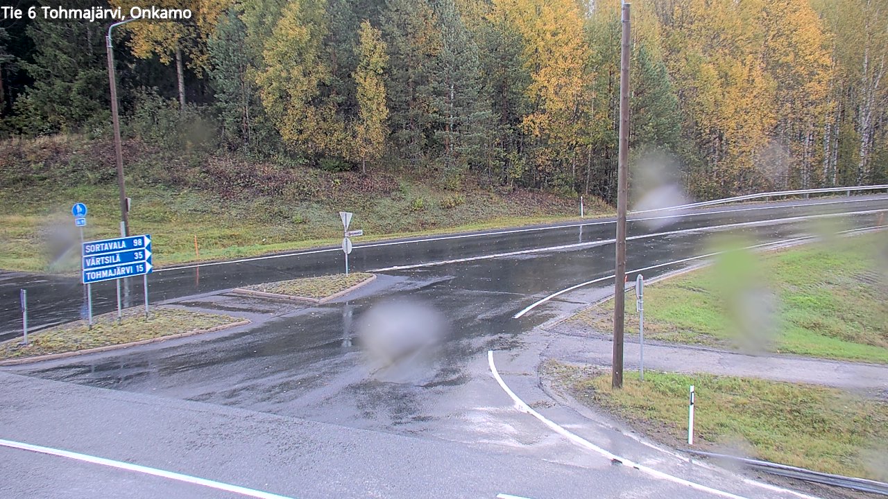 Weather Camera Image Road 6 Tohmajärvi, Onkamo, Tohmajärvi, Pohjois-Karjala