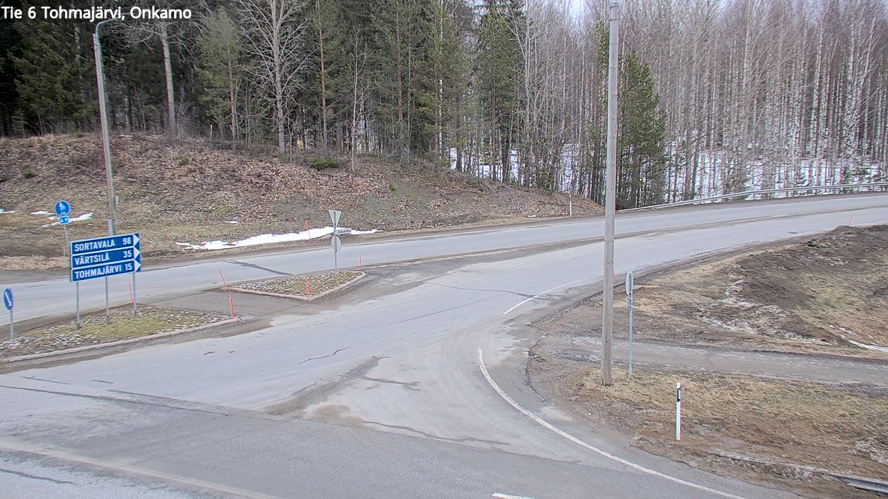 Kelikamerat Kuva Tie 6 Tohmajärvi, Onkamo, Tohmajärvi, Pohjois-Karjala