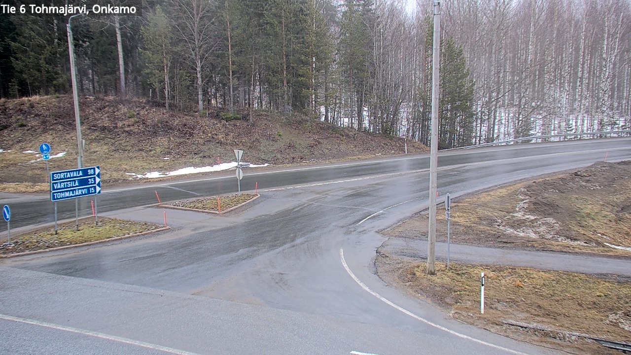 Kelikamerat Kuva Tie 6 Tohmajärvi, Onkamo, Tohmajärvi, Pohjois-Karjala