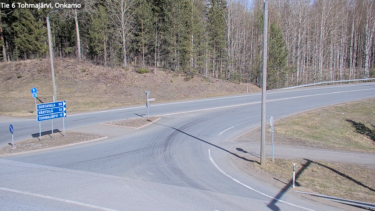 Weather Camera Image Road 6 Tohmajärvi, Onkamo, Tohmajärvi, Pohjois-Karjala