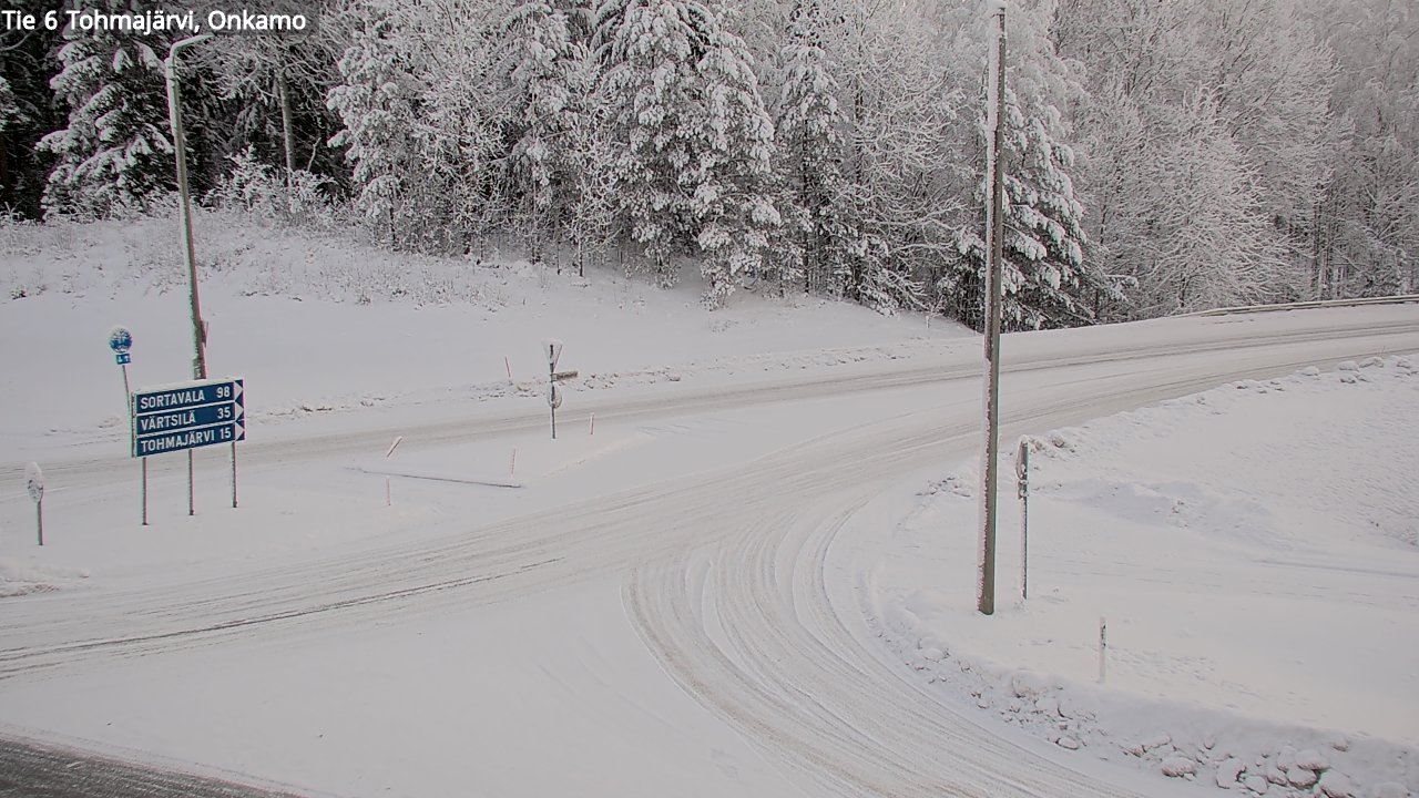 Kelikamerat Kuva Tie 6 Tohmajärvi, Onkamo, Tohmajärvi, Pohjois-Karjala