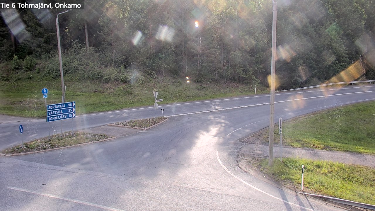 Weather Camera Image Road 6 Tohmajärvi, Onkamo, Tohmajärvi, Pohjois-Karjala