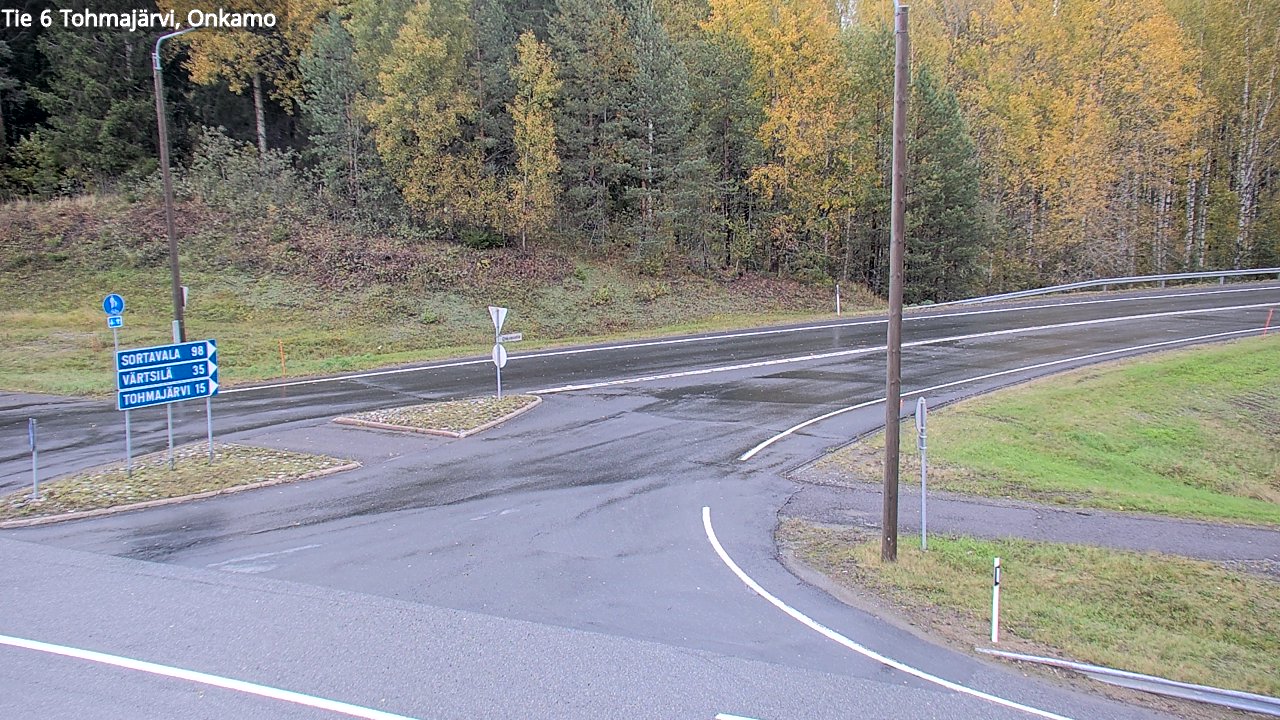 Weather Camera Image Road 6 Tohmajärvi, Onkamo, Tohmajärvi, Pohjois-Karjala