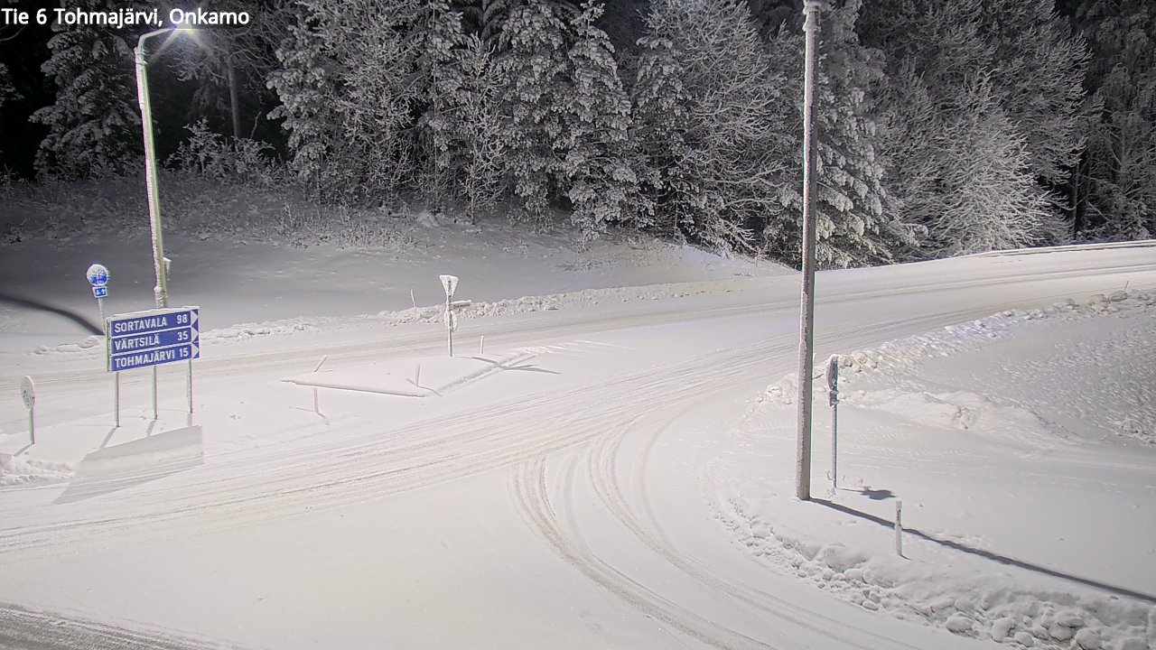 Kelikamerat Kuva Tie 6 Tohmajärvi, Onkamo, Tohmajärvi, Pohjois-Karjala