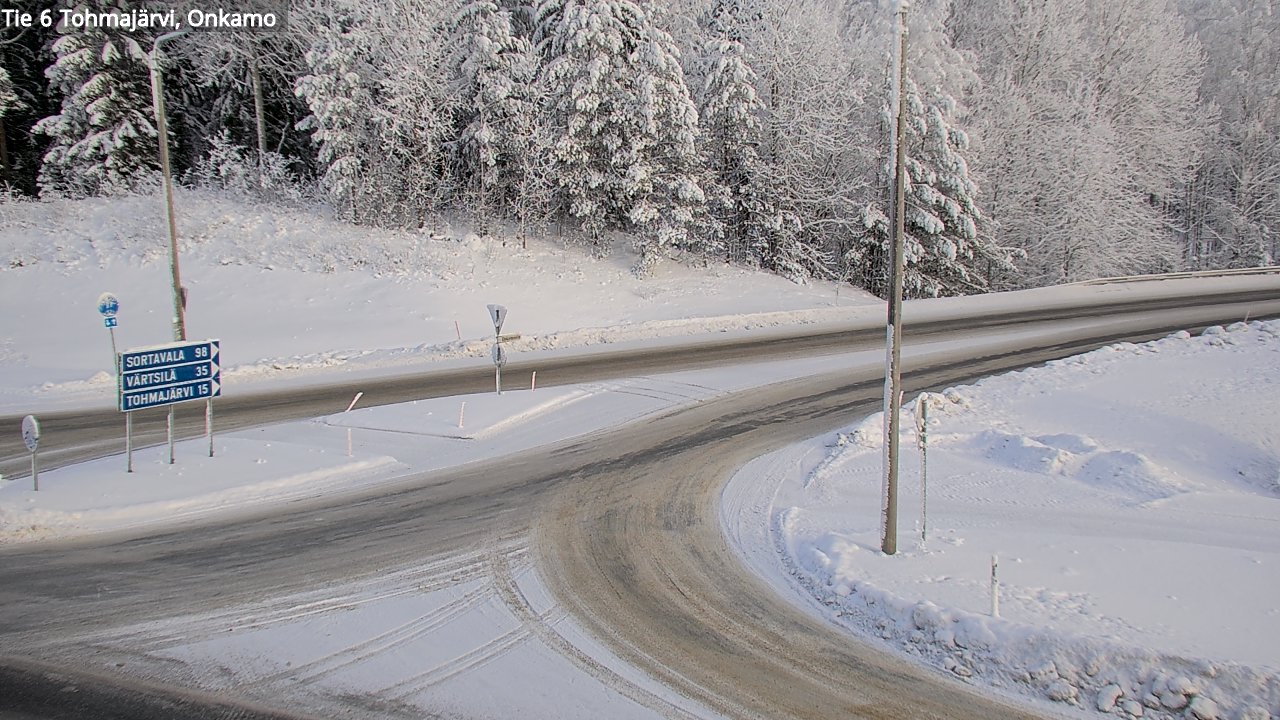 Kelikamerat Kuva Tie 6 Tohmajärvi, Onkamo, Tohmajärvi, Pohjois-Karjala