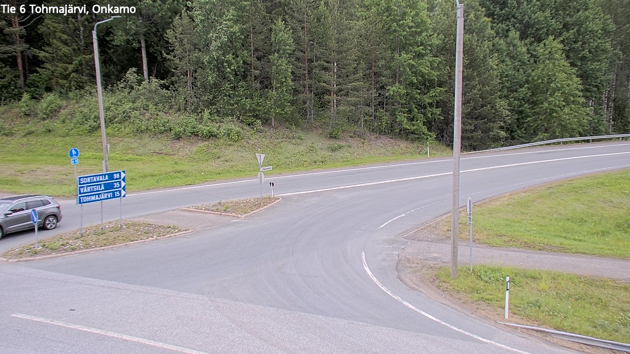 Weather Camera Image Road 6 Tohmajärvi, Onkamo, Tohmajärvi, Pohjois-Karjala