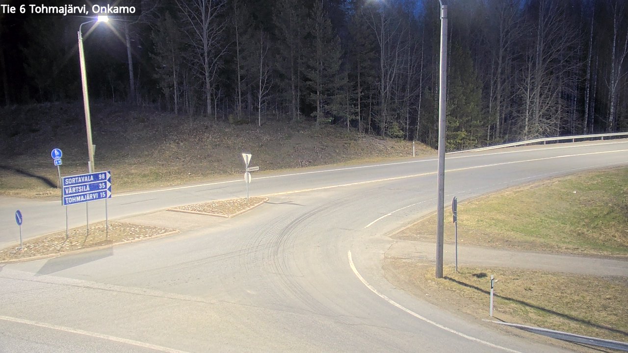 Weather Camera Image Road 6 Tohmajärvi, Onkamo, Tohmajärvi, Pohjois-Karjala